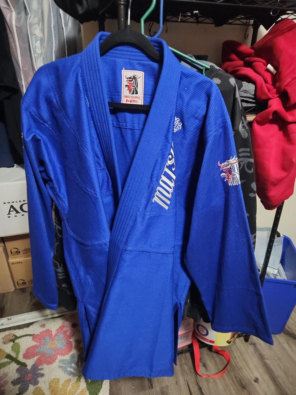 Matsuru Blue Jiu-Jitsu Gi Jacket